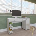 Ver imagem 2 de Escrivaninha Mesa para Computador Quarto Escritório Ariel