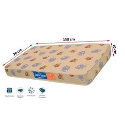 Colchão Infantil Probel Guarda Costas D18 Liso 150x70 - 3