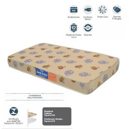 Colchão Infantil Probel Guarda Costas D18 Liso 150x70 - 2