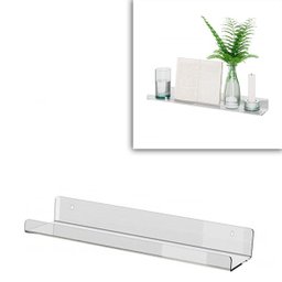 Prateleira Nicho em Acrílico 30x10cm para Itens Leves - 3