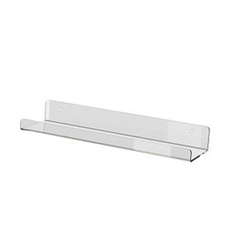 Prateleira Nicho em Acrílico 30x10cm para Itens Leves - 1