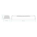 Ver imagem 2 de Luminária Compacta Ta-7 com 2 Soquetes E-27 Branca