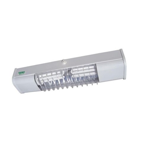 Luminária Compacta Ta-7 com 2 Soquetes E-27 Branca