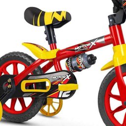 Bicicleta Infantil Aro 12 Menino Nathor - Motor X - 4