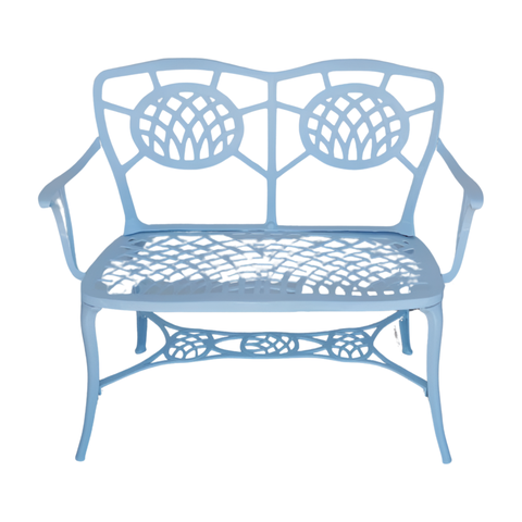 Banco de Jardim Firenze em Alumínio Fundido Unifer Móveis