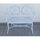 Ver imagem 2 de Banco de Jardim Firenze em Alumínio Fundido Unifer Móveis