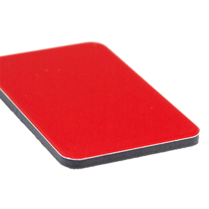 Placa Acm 1,22x2,50x3mm Vermelho Brilho Coberchapas
