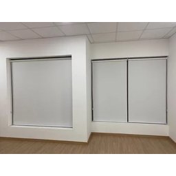 Cortina Rolo Blackout 0% 1,00 L X 1,00 a Escurecer Quarto:branco - 4