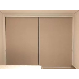 Cortina Rolo Blackout 0% 1,00 L X 1,00 a Escurecer Quarto:branco - 2