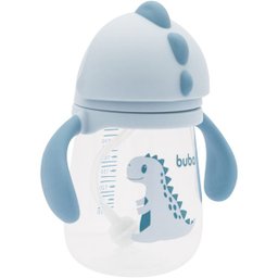 Copo de Transição com Canudo Alça e Válvula Dino Azul Buba - 2