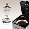 Cafeteira Elétrica Mondial Dolce Arome Preto e Inox C4432XSDI - 127V - 5