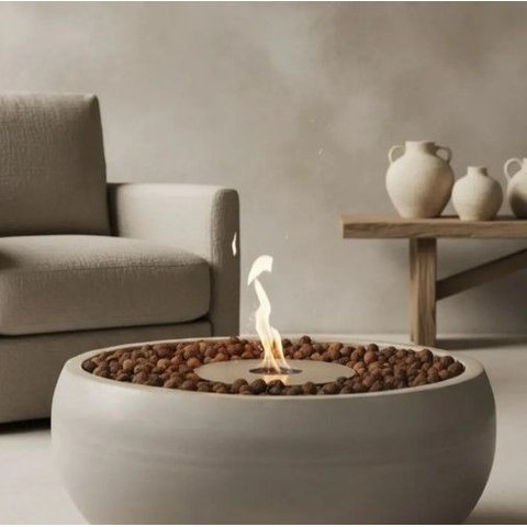 Lareira Ecológica Queimador Profissional em Aço Inox 304 20cm Cozix