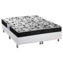 Ver imagem 1 de Cama Box King: Colchão Espuma Probel Advanced + Base CRC Courano White(193x203)