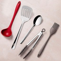 Pincel Silicone Cozinha Culinário Para Untar Forma Brinox Cinza - 4