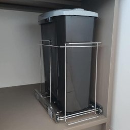 Lixeira 15 Litros Aramado Deslizante Para Armário Cozinha - 8