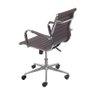 Cadeira de Escritório Office Esteirinha Baixa:cafe - 4