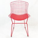 Ver imagem 2 de Kit 4 Cadeiras Bertoia Vermelha - Poltronas Do Sul