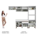 Ver imagem 6 de Cozinha Completa Madesa Reims 260008 com Armário e Balcão - Branco