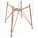 Ver imagem 6 de Conjunto 4 cadeiras Bertoia cobre + mesa com vidro - Poltronas do Sul