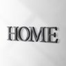 Palavra Decorativa HOME em MDF - 30x30 cm - 1