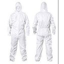 Ver imagem 2 de Kit c/ 5 un - Macacão de segurança - Padrão Tyvek (BRANCO LAMINADO) Diviseg TNT Laminado