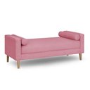 Ver imagem 1 de Recamier Berlim 1,20m Suede Pink - Inova Decorações
