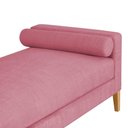 Ver imagem 2 de Recamier Berlim 1,20m Suede Pink - Inova Decorações