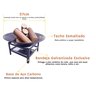 Lareira para Jardim a Lenha Externa Aquecedor - 57 Cm - 2