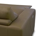 Ver imagem 5 de Sofá 3 Lugares Rettrátil Reclinável Elétrico 224cm Mazi L06 Couro Verde Musgo - Lyam Decor