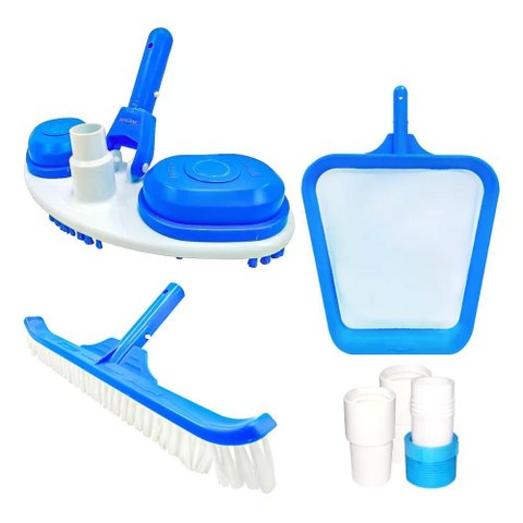 Kit Limpeza Slim Sodramar para Todos Os Tipos de Piscinas So007988