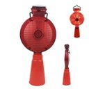 Ver imagem 1 de Sinalizador Solar Viario para Cone Automatico Luz Led Sinalizaçao Chuva Obra Estrada Rua Rodovia Seg