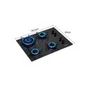 Ver imagem 4 de Cooktop 4 Bocas Mueller com Queimador Tripla Chama Bivolt Mcg134Bg1
