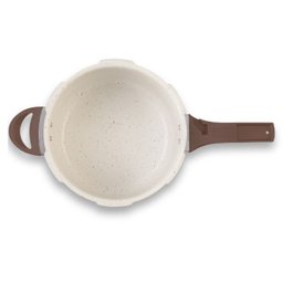 Panela de Pressão 24 cm 6,8L Revestimento Cerâmico Fundo de Indução Linha Ceramic Life Pressure VANI - 2