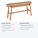 Ver imagem 6 de Aparador Lavie - Tampo: Laminado - Cor: Natural