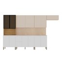 Ver imagem 2 de Cozinha Modulada 7 Peças Yasmin
