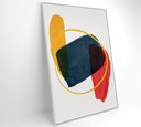 Ver imagem 3 de Quadro Artes em Círculos - 80x120 Cm - Tecido Canvas