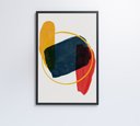 Ver imagem 7 de Quadro Artes em Círculos - 80x120 Cm - Tecido Canvas