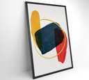 Ver imagem 2 de Quadro Artes em Círculos - 80x120 Cm - Tecido Canvas