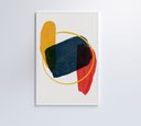 Ver imagem 6 de Quadro Artes em Círculos - 80x120 Cm - Tecido Canvas
