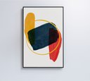 Ver imagem 5 de Quadro Artes em Círculos - 80x120 Cm - Tecido Canvas