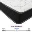 Ver imagem 5 de Colchão Solteiro Bf Colchoes Espuma D33 A Vácuo Ortopédica Certificada 88x188x17cm BF 