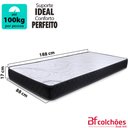 Ver imagem 2 de Colchão Solteiro Bf Colchoes Espuma D33 A Vácuo Ortopédica Certificada 88x188x17cm BF 