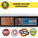 Ver imagem 7 de Colchão Solteiro Bf Colchoes Espuma D33 A Vácuo Ortopédica Certificada 88x188x17cm BF 