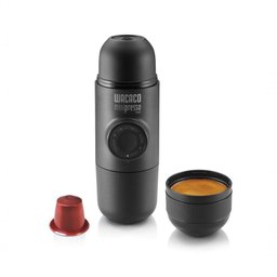 Cafeteira Portátil em Cápsula Minipresso 45ml Wacaco Preta - 8