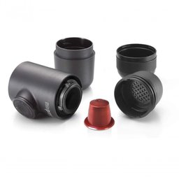 Cafeteira Portátil em Cápsula Minipresso 45ml Wacaco Preta - 5