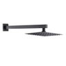 Ducha Quadrada 20 x 20 Slim em Metal - Black V-BD-01-H - 1