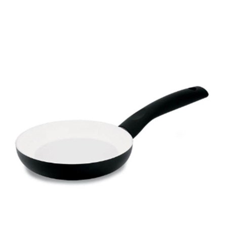 Panela Frigideira Soft Touch 18 cm Fundo de Indução Escura