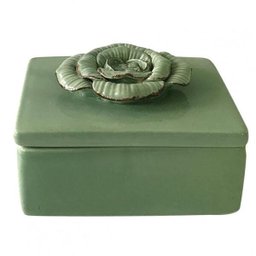 Pote Verde Coleção Flores - 1