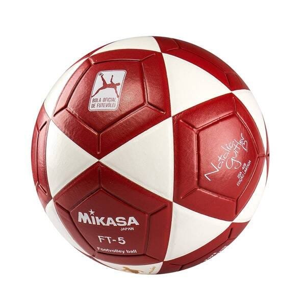 Bola De Futvôlei Futevolei Mikasa Ft 5 - Ft5 Original preta com