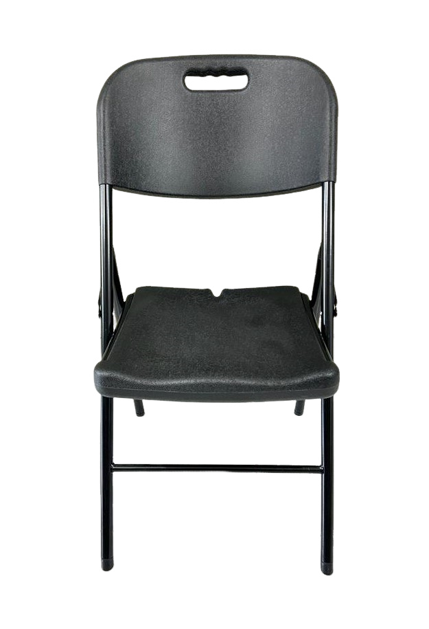 Cadeira Dobrável para Mesa Maleta Vghome Cor Preta - 3